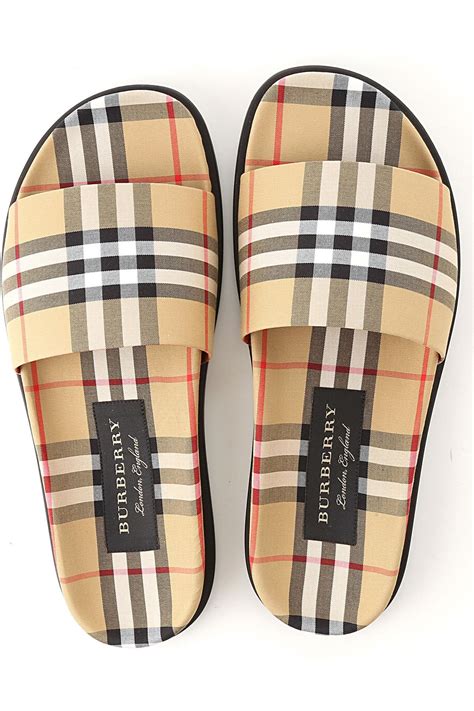 burberry slippers mens|burberry slippers for men.